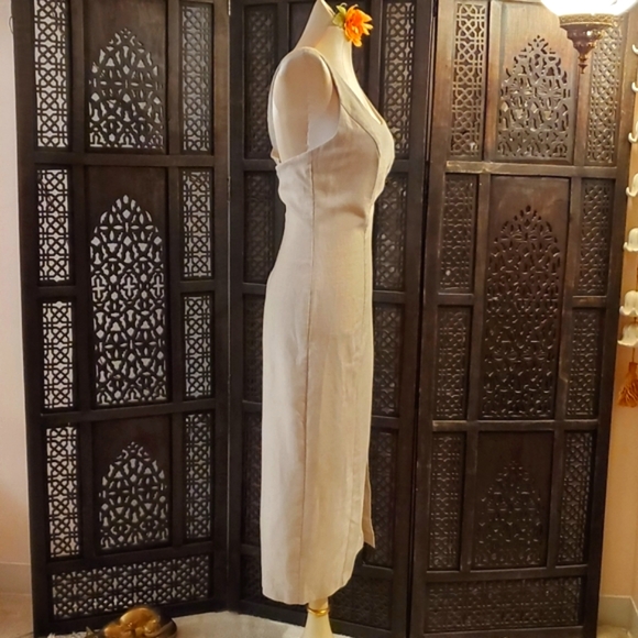 Vintage Pencil dress crossing back straps - Picture 4 of 16